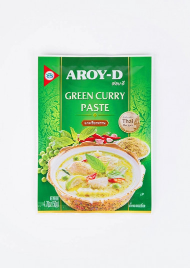 AROY-D Паста &quot;Карри зелёная&quot; полиэтилен 50г — 65fit