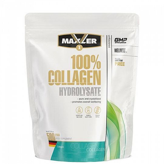 #MAXLER 100% Collagen Hydrolysate 500g Без вкуса фото 1 — 65fit