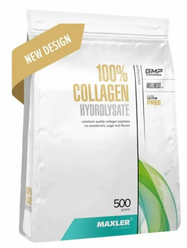 #MAXLER 100% Collagen Hydrolysate 500g Без вкуса — 65fit