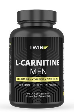 1WIN L - Карнитин MEN, 90 капсул, бад — 65fit