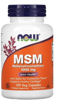 #NOW MSM 1000mg 240 Capsules фото 1 — 65fit