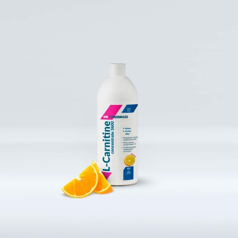 #Cybermass L-Carnitin 500ml Апельсин фото 1 — 65fit