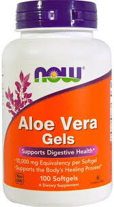 #NOW Aloe Vera Gels 10000 mg 100 caps фото 1 — 65fit