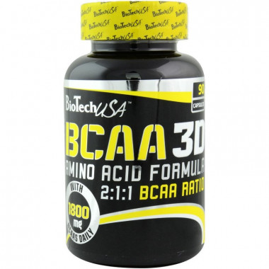 #BioTech BCAA 3D 90 caps &mdash; 65fit