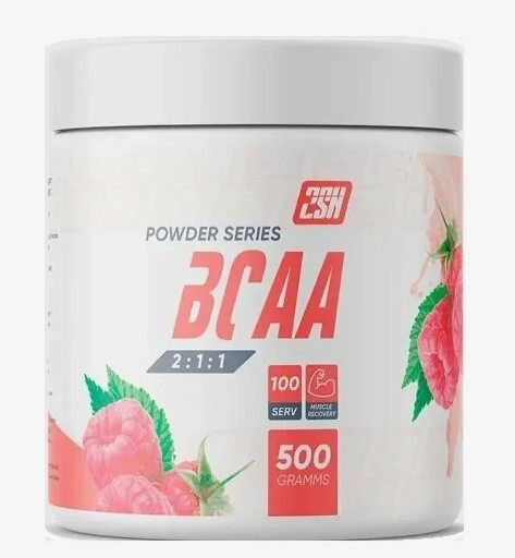 # 2SN BCAA+L-glutamine 200g (Малина) фото 1 — 65fit