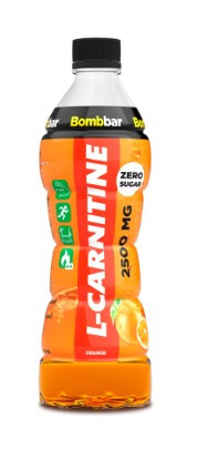 ТМ Bombbar Напиток безалкогольный тонизирующий газированный «L-Карнитин с гуараной» «Апельсин» 0,5 — 65fit