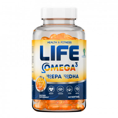 Omega-3 60 caps, Life — 65fit