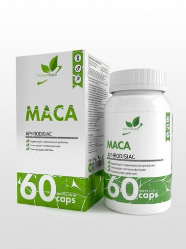 #NATURALSUPP MACA 500 mg 60 caps — 65fit