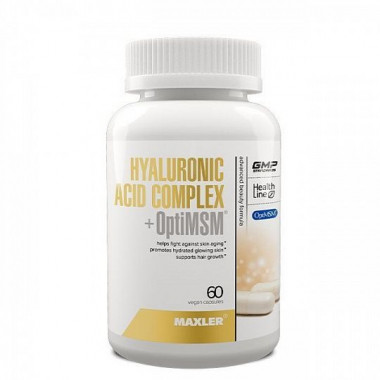 #MAXLER Hyaluronic acid +Opti MSM 60 vcaps — 65fit