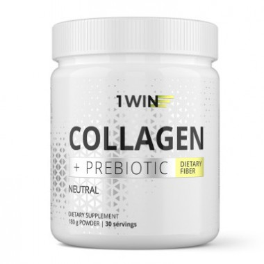 1WIN Коллаген с пребиот. Нейтральный, 180г. 30 пор. бад — 65fit