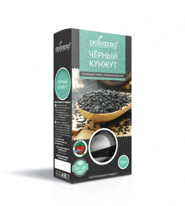 POLEZZNO Кунжут черный 200г — 65fit