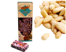 ЛЮБЭЛЬ ЭКО Хрусты мини &quot;Кедровый орех + Черника&quot; 60г — 65fit