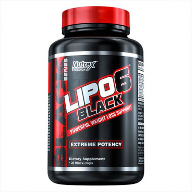 #Nutrex Lipo-6 Black 120caps — 65fit