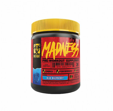 #Mutant Madness 225g (Blue Raspberry) &mdash; 65fit