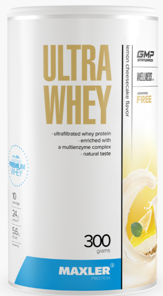 #Maxler Ultra Whey 300g Lemon Cheesecake фото 1 — 65fit