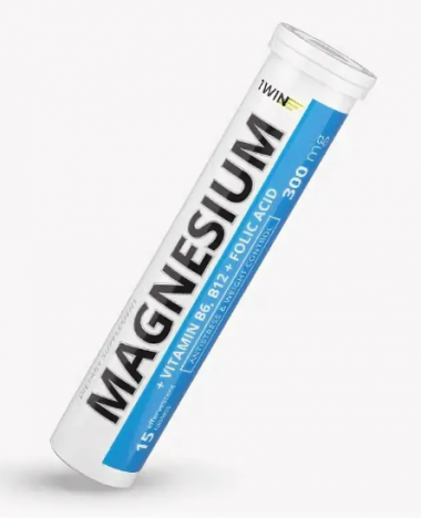 1WIN Магний 300 + В6, 15 таблеток, бад — 65fit