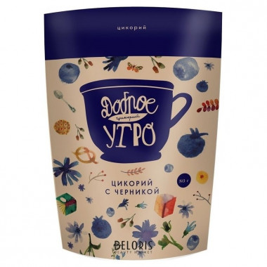 ДОБРОЕ УТРО 80гр. Цикорий Черника — 65fit