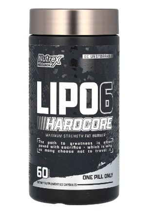 #Nutrex Lipo- 6 Hardcore 60caps фото 1 — 65fit
