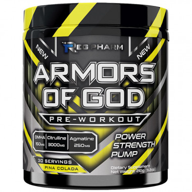 Armors of God Pina Colada 261g, Reg Pharm — 65fit