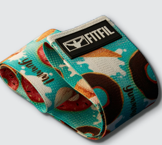 FITFIL Тканевая фитнес резинка "Пончики" фото 1 &mdash; 65fit