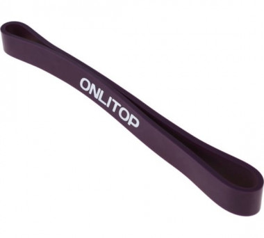 Фитнес резинка  30х2,2х0,5см нагрузка 55кг фиолетовая 3551209 — 65fit