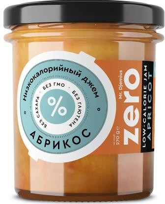 Mr.Djemius ZERO Джем низкокалорийный &quot;Абрикос&quot; 270г — 65fit