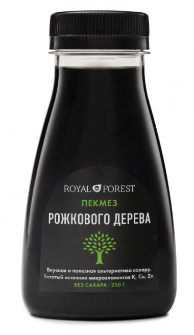 ROYAL FOREST Пекмез рожкового дерева (carob syrup) 250г — 65fit
