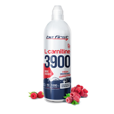 L-carnitine 3900мг малина 1л, BE FIRST фото 1 — 65fit