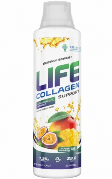Life Collagen Support 500ml манго-маракуйя — 65fit