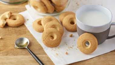 SCHÄR Печенье безглютеновое Hoops 220г — 65fit