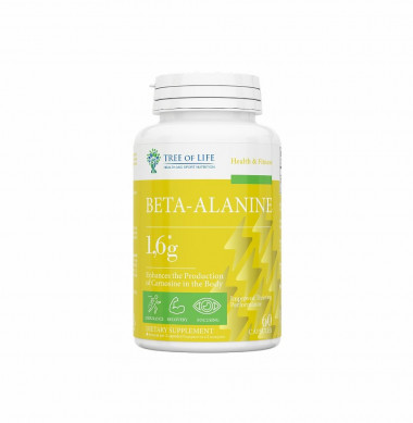 Life Beta-Alanine 1.6 mg 60 caps — 65fit