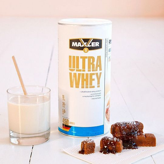 #Maxler Ultra Whey 450g Salty Caramel фото 1 — 65fit
