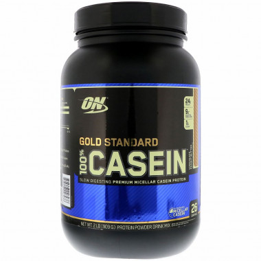 ON GOLD STANDARD 100% CASEIN Протеин Шоколад-Арахисовое масло 2lb (909г) — 65fit