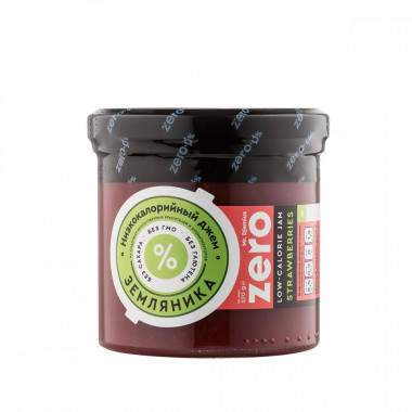 Mr.Djemius ZERO Джем низкокалорийный &quot;Земляника&quot; 270г — 65fit
