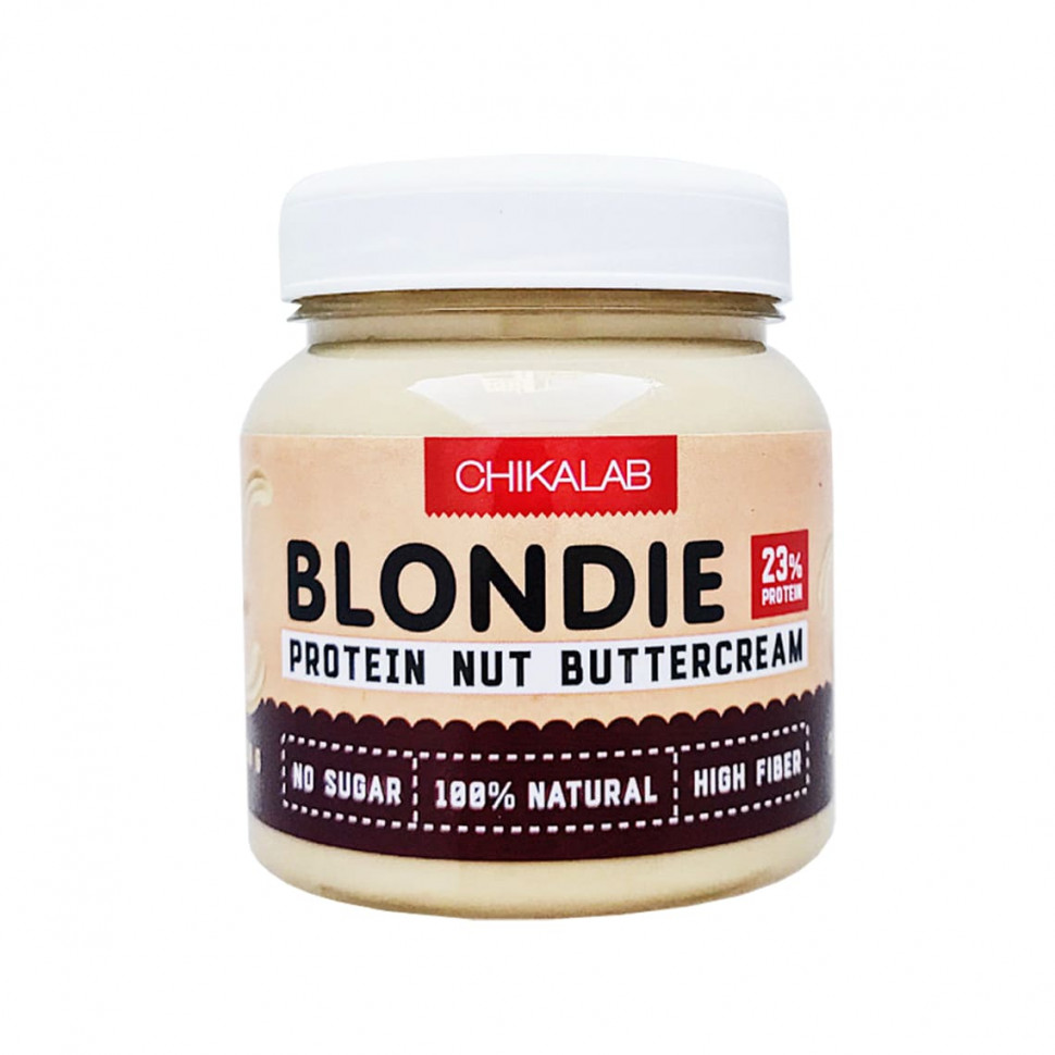 CHIKALAB BLONDIE Паста белая с кешью 250г фото 1 — 65fit