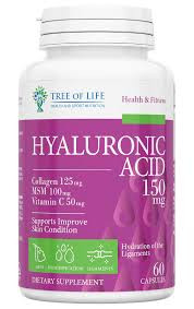 Life Hyaluronic acid 150 mg 60 caps — 65fit