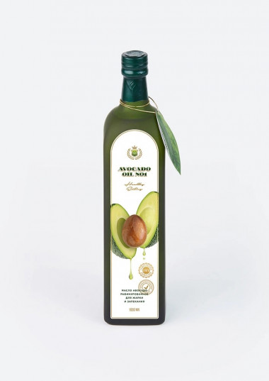 AVOCADO OIL №1 Масло авокадо рафинированное 1000мл — 65fit