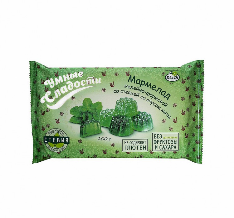Умные сладости стевия конфеты желейные