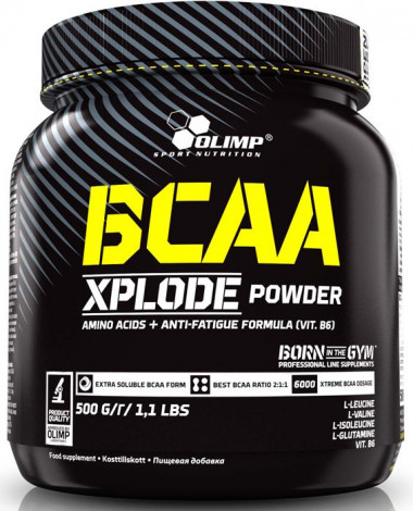 BCAA Xplode Powder фруктовый пунш 500г, Olimp — 65fit