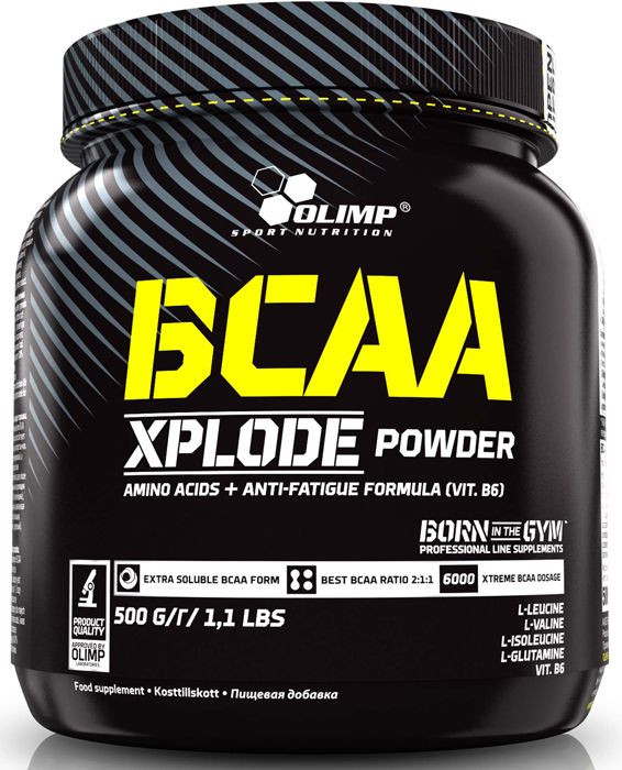BCAA Xplode Powder фруктовый пунш 500г, Olimp фото 1 — 65fit