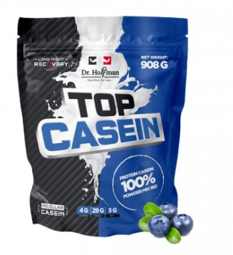 Top Casein черника 908g, Dr.Hoffman — 65fit