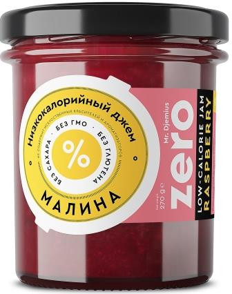 Mr.Djemius ZERO Джем низкокалорийный &quot;Малина&quot; 270г — 65fit