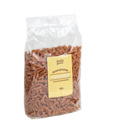 ЖИТНИЦА ЗДОРОВЬЯ Макароны полбяные &quot;Спираль&quot; 400г — 65fit