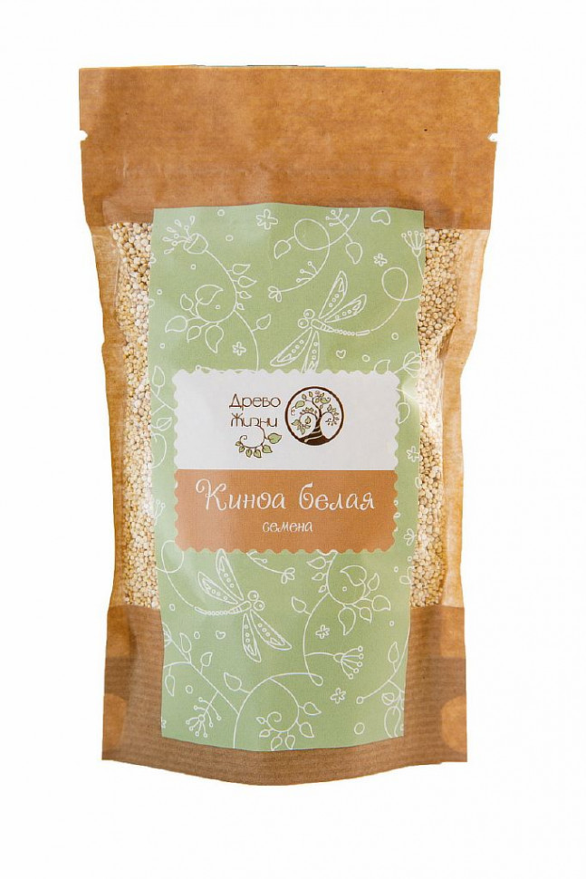 Крупа киноа белая 200гр, Древо жизни фото 1 — 65fit