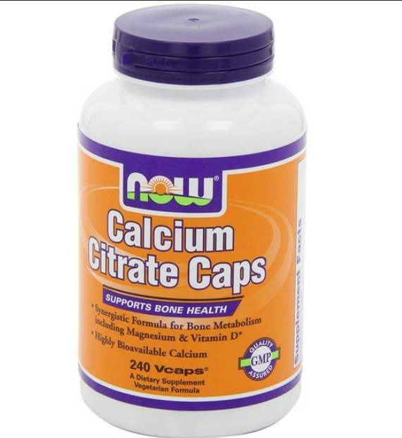 #NOW Magnesium Citrate 240 Capsules фото 1 — 65fit