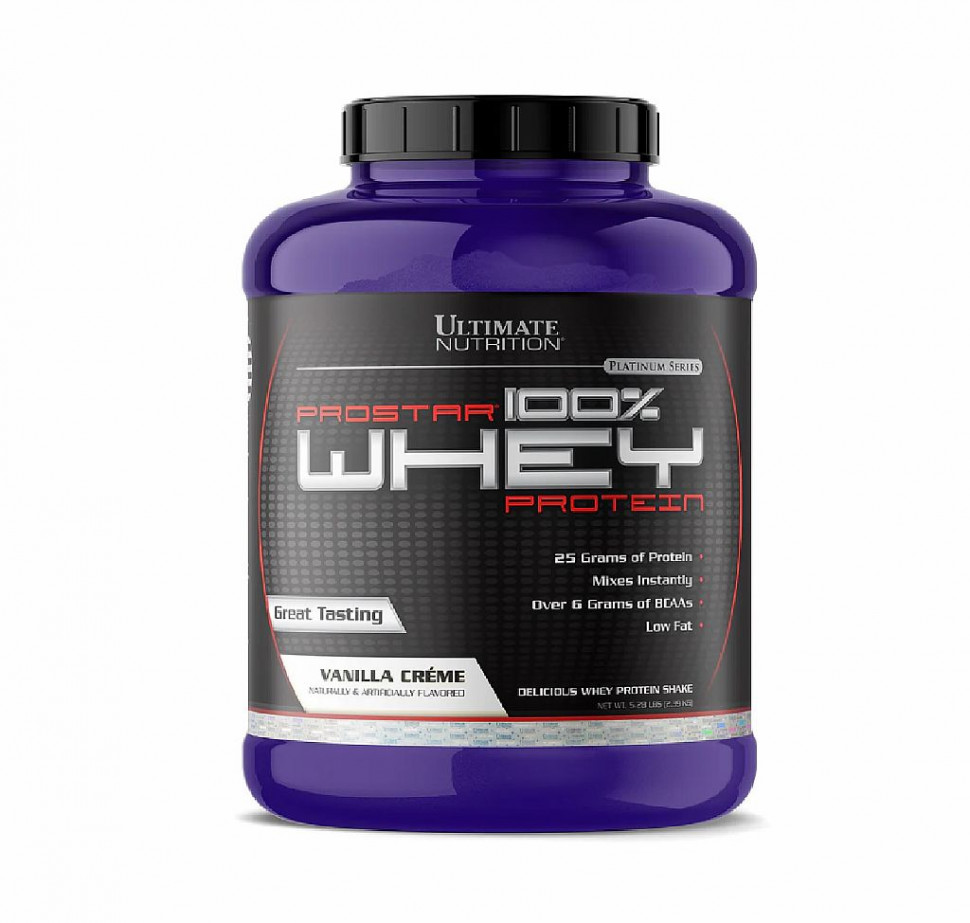 #Ultimate Prostar Whey Delicious Vanilla 1 ib фото 1 — 65fit