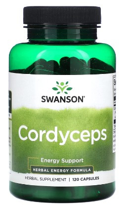 #Swanson Cordyceps 600 mg 120 Caps — 65fit