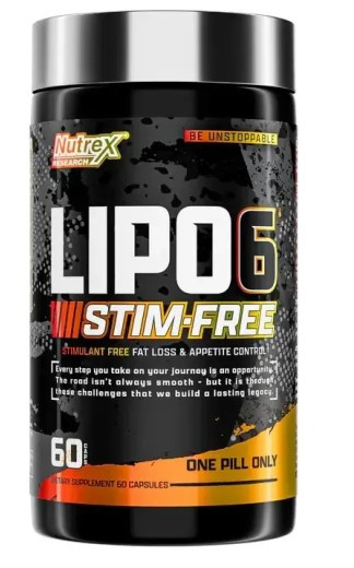 #Nutrex Lipo-6 Stim-Free 60caps — 65fit