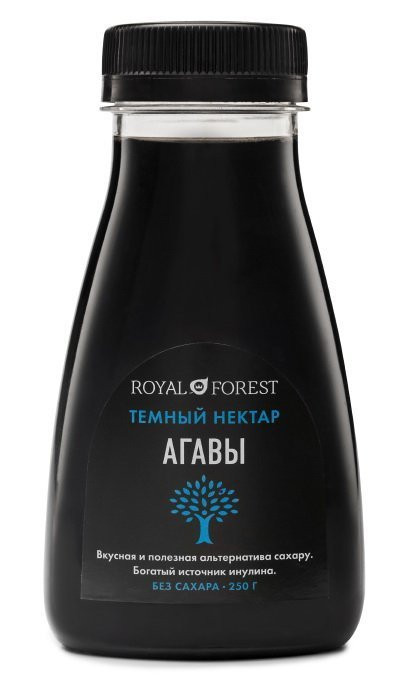 Темный нектар агавы 250гр, ROYAL FOREST фото 1 — 65fit