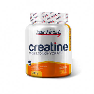 BE FIRST Creatine Micronized Powder Без вкуса 300г — 65fit